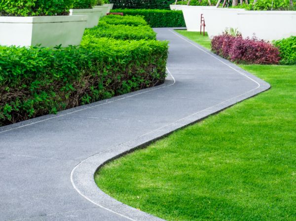 Walkway Curb Installation in Rocklin