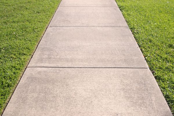 Cement Sidewalk Replacement in Rocklin