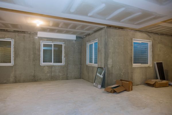 Basement Concrete Installation in Rocklin