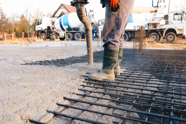 Poured Foundation Installation in Rocklin
