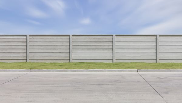 Concrete Fence Installation in Rocklin