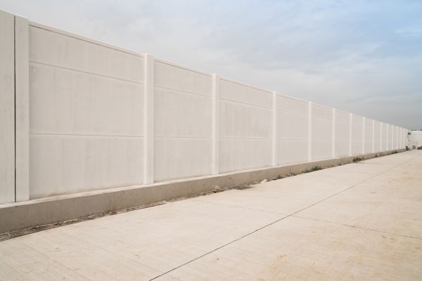 Concrete Fence Construction in Rocklin