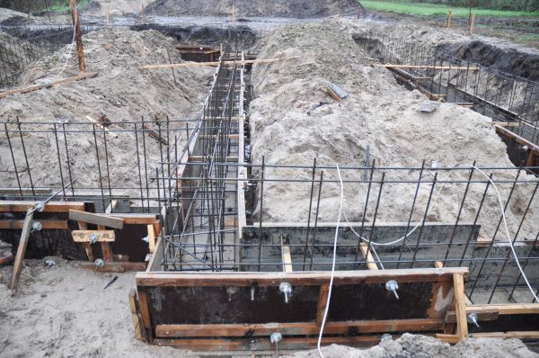 House Footing Construction in Rocklin