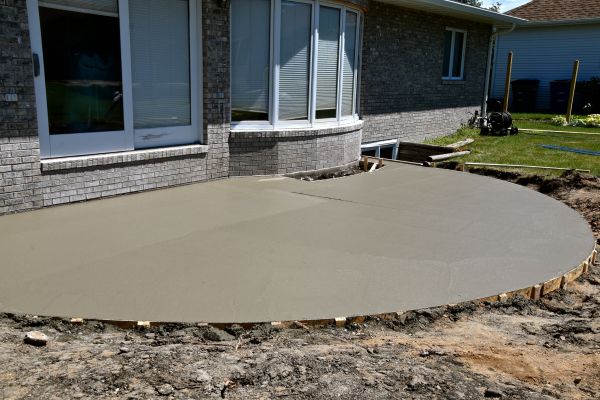Deck Concrete Construction in Rocklin
