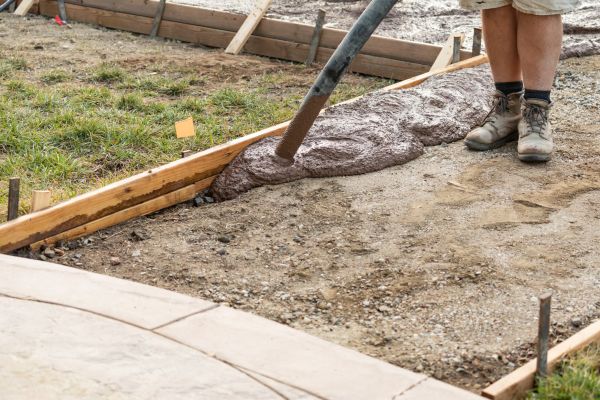 Concrete Deck Pouring in Rocklin