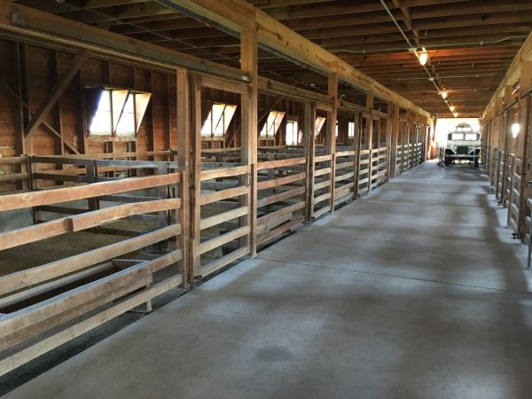 Barn Slab Construction in Rocklin