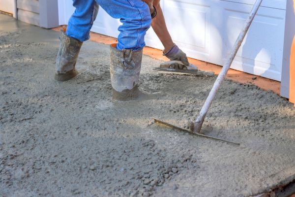 Driveway Slab Construction in Rocklin