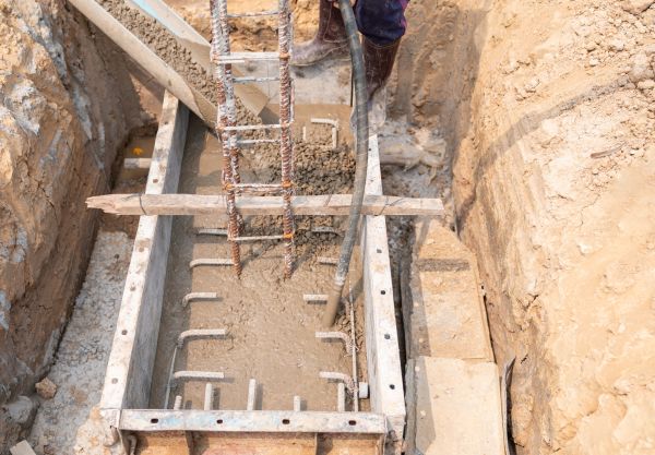Cement Foundation Pouring in Rocklin