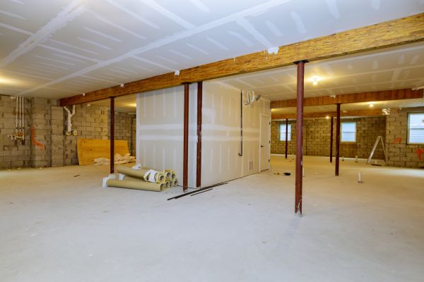 Basement Slab Installation in Rocklin