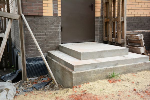 Cement Steps Construction in Rocklin