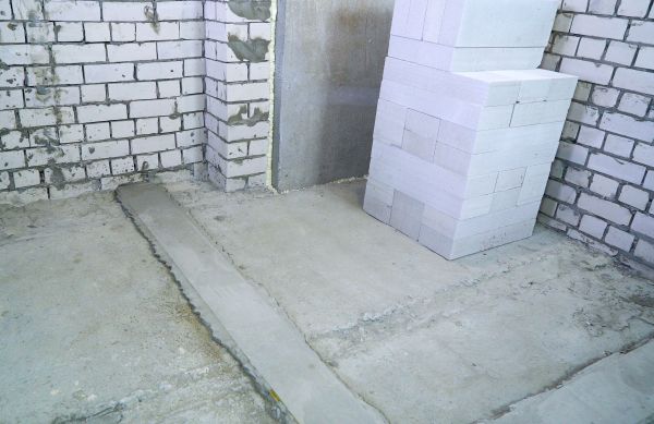 Basement Concrete Construction in Rocklin
