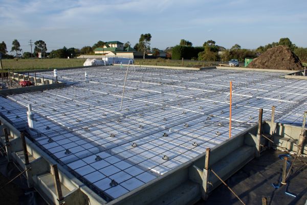Barn Pad Construction in Rocklin