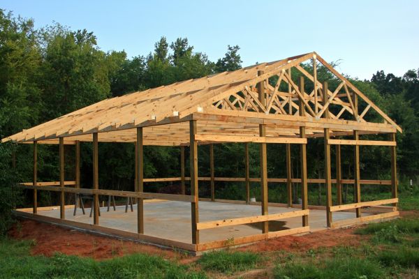 Barn Pad Installation in Rocklin