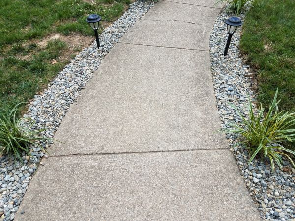 Cement Path Construction in Rocklin