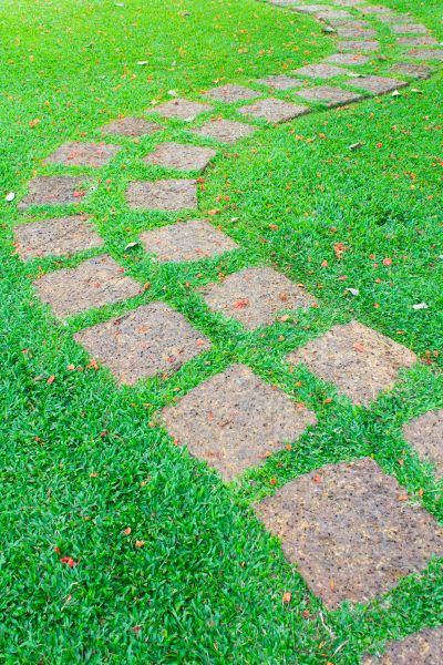 Backyard Pathway Construction in Rocklin